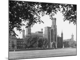 Exterior View of Smithsonian Institute-null-Mounted Photographic Print