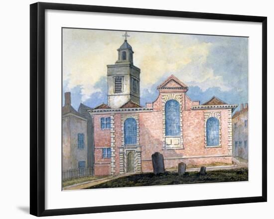 Exterior View of St Anne and St Agnes, City of London, C1810-William Pearson-Framed Giclee Print