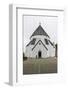 Exterior View of the 13th Century Circular Design Osterlars Church, Bornholm, Denmark-Michael Nolan-Framed Photographic Print