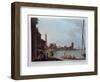 Exterior View of the Ancient Wall of Alexandria, with Cleopatra's Needle, 1802-Thomas Milton-Framed Giclee Print