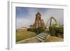 Exterior View of the Anglican Church in Stanley-Michael Nolan-Framed Photographic Print