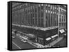 Exterior View of the Bloomingdales Department Store-null-Framed Stretched Canvas