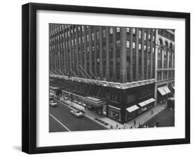 Exterior View of the Bloomingdales Department Store-null-Framed Photographic Print