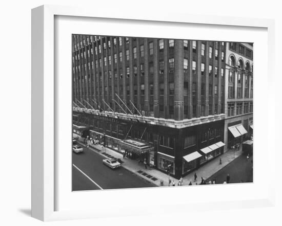 Exterior View of the Bloomingdales Department Store-null-Framed Photographic Print