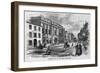 Exterior View of the Boston Athenaeum.-null-Framed Giclee Print