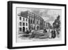 Exterior View of the Boston Athenaeum.-null-Framed Giclee Print