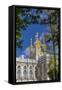 Exterior View of the Catherine Palace, Tsarskoe Selo, St. Petersburg, Russia, Europe-Michael Nolan-Framed Stretched Canvas