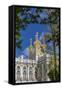 Exterior View of the Catherine Palace, Tsarskoe Selo, St. Petersburg, Russia, Europe-Michael Nolan-Framed Stretched Canvas