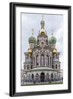 Exterior View of the Church on Spilled Blood (Resurrection Church of Our Savior)-Michael-Framed Photographic Print