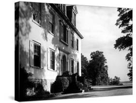 Exterior View of the Clermont Manor House, Owned by the Livingston Family, Hudson River Valley-Margaret Bourke-White-Stretched Canvas