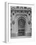 Exterior View of the Entrance to the Woolworth Building, also known as the Cathedral of Commerce-null-Framed Giclee Print