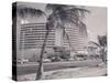 Exterior View of the Fontainebleau Hotel-null-Stretched Canvas