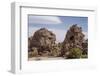 Exterior View of the Funerary Chullpas Made from Volcanic Tufa at Necropolis-Kim Walker-Framed Photographic Print