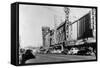 Exterior View of the Gaming Clubs - Reno, NV-Lantern Press-Framed Stretched Canvas