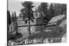Exterior View of the Glacier Point Hotel - Yosemite National Park, CA-Lantern Press-Stretched Canvas