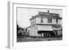 Exterior View of the Grocery and General Store - Lents, OR-Lantern Press-Framed Art Print