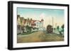 Exterior View of the Hotel Capitola and Cottages - Capitola, CA-Lantern Press-Framed Art Print