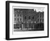 Exterior View of the Italian Opera House, Haymarket, 18th Century-Charles John Smith-Framed Giclee Print