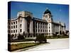 Exterior View of the Korean Capitol Building-null-Stretched Canvas