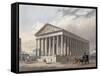 Exterior View of the Madeleine, Paris-Philippe Benoist-Framed Stretched Canvas