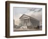 Exterior View of the Madeleine, Paris-Philippe Benoist-Framed Giclee Print