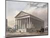 Exterior View of the Madeleine, Paris-Philippe Benoist-Mounted Giclee Print