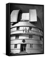 Exterior View of the McDonald Observatory-Cornell Capa-Framed Stretched Canvas