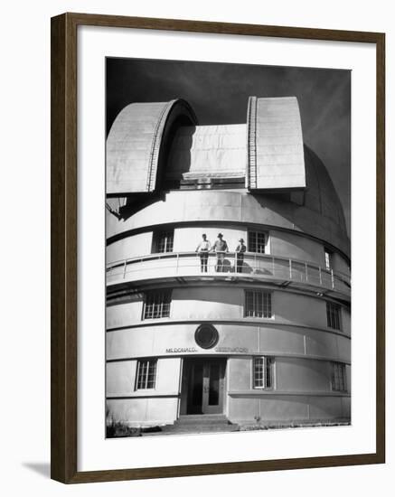 Exterior View of the McDonald Observatory-Cornell Capa-Framed Premium Photographic Print