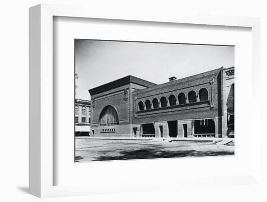 Exterior View of the National Farmers Bank by Louis Sullivan-null-Framed Photographic Print