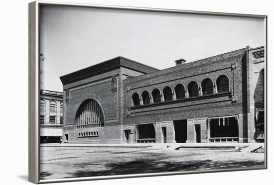 Exterior View of the National Farmers Bank by Louis Sullivan-null-Framed Photographic Print