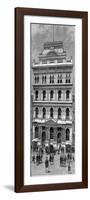 Exterior View of the New York Stock Exchange, 1885-null-Framed Giclee Print