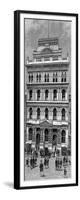 Exterior View of the New York Stock Exchange, 1885-null-Framed Giclee Print