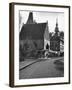 Exterior View of the Old-New Synagogue, Built in the 13th Century-Alfred Eisenstaedt-Framed Photographic Print