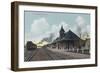 Exterior View of the OSL Depot - Boise, ID-Lantern Press-Framed Art Print