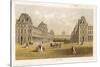 Exterior View of the Palace of the Louvre Before the Siege and the Commune During-null-Stretched Canvas