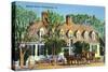 Exterior View of the Raleigh Tavern, Williamsburg, Virginia-Lantern Press-Stretched Canvas