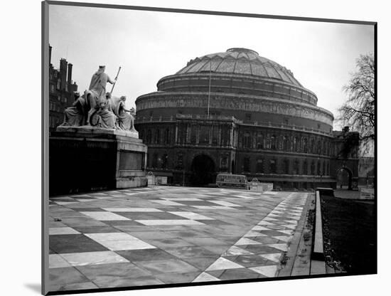 Exterior View of the Royal Albert Hall in London, 1951-null-Mounted Photographic Print