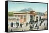 Exterior View of the Sutro Baths - San Francisco, CA-Lantern Press-Framed Stretched Canvas