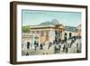 Exterior View of the Sutro Baths - San Francisco, CA-Lantern Press-Framed Art Print