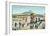 Exterior View of the Sutro Baths - San Francisco, CA-Lantern Press-Framed Art Print