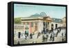 Exterior View of the Sutro Baths - San Francisco, CA-Lantern Press-Framed Stretched Canvas