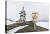 Exterior View of the Trinity Church at Belingshausen Russian Research Station-Michael Nolan-Stretched Canvas