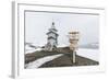 Exterior View of the Trinity Church at Belingshausen Russian Research Station-Michael Nolan-Framed Photographic Print