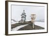 Exterior View of the Trinity Church at Belingshausen Russian Research Station-Michael Nolan-Framed Photographic Print