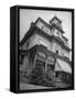 Exterior View of the Victorian-Style House of the Mansard Family in the Hudson River Valley-Margaret Bourke-White-Framed Stretched Canvas