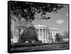 Exterior View of the White House-null-Framed Stretched Canvas