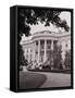 Exterior View of the White House-null-Framed Stretched Canvas