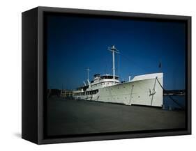 Exterior View of U.S.S. Williamsburg-null-Framed Stretched Canvas