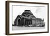 Exterior View of Union Station - Tacoma, WA-Lantern Press-Framed Art Print