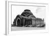 Exterior View of Union Station - Tacoma, WA-Lantern Press-Framed Art Print